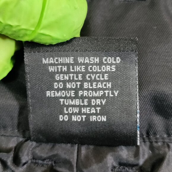 Polar Edge Cargo Snow Pants Mens Small Black Insulated Nylon Snowboard Outdoor - Picture 5 of 8